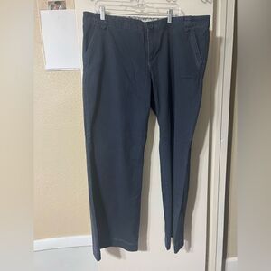 Old Navy Blue Corduroy Straight Leg Pants pants Sz18 Vintage Bogochic 90s